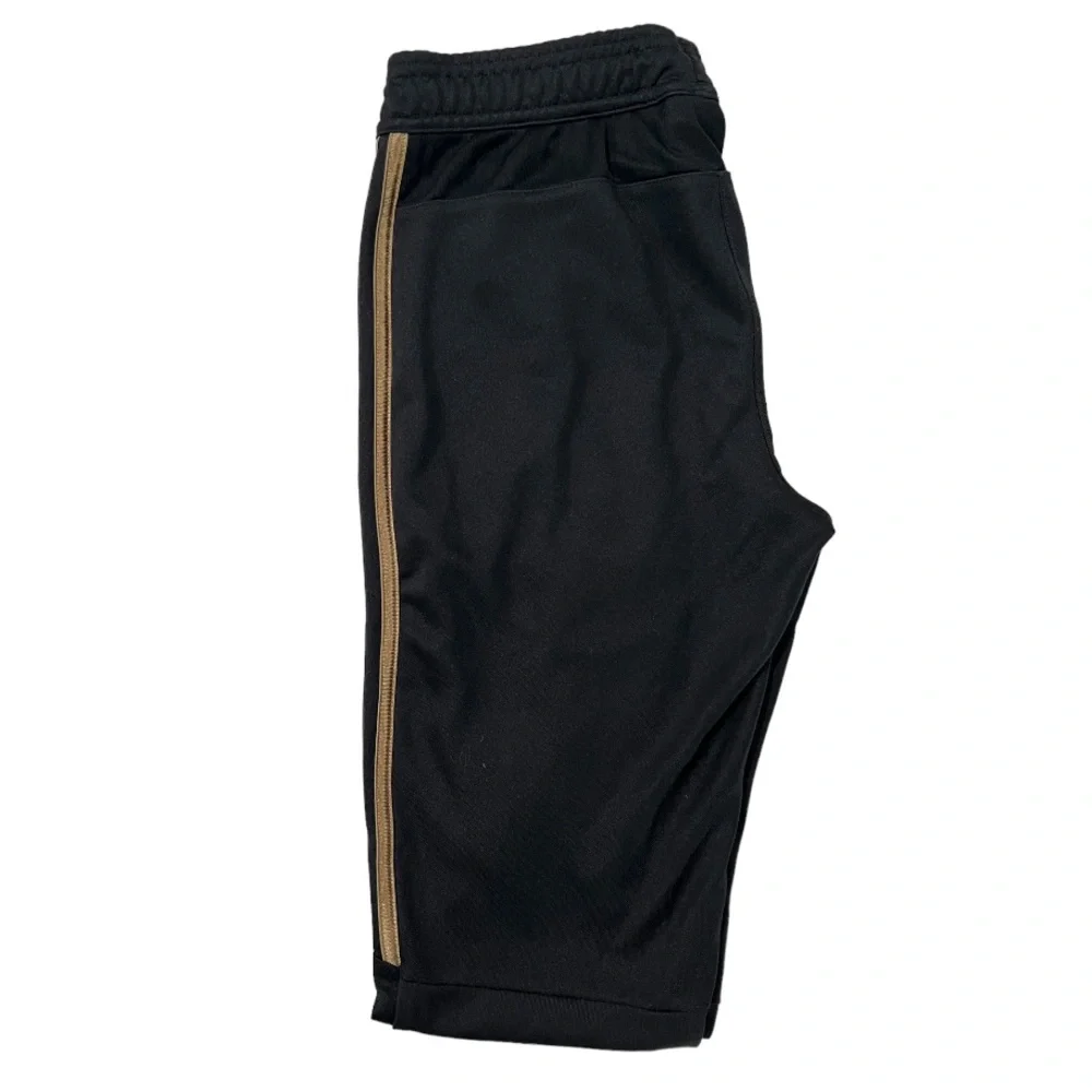 ADIDAS BLACK AND GOLD CLIMACOOL SWEATS - Picture 4 of 6